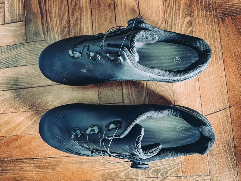 Cyklistické tretry – nové, nepoužité, vel. 45