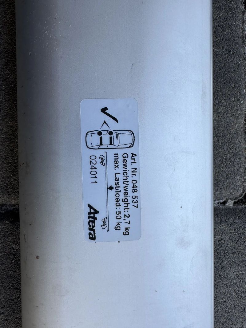 Střešní nosiče (příčníky) ATERA na Ford S-Max 5-dr. MPV 2015 – 2023 (integrované podélníky)