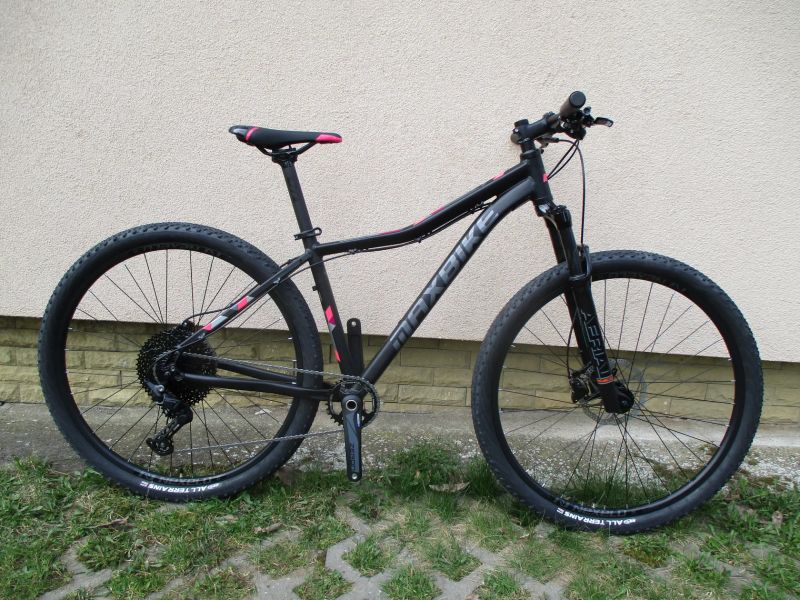 Nové dámské 29" kolo Maxbike M509D 17", Shimano Deore 1x11, vzduchová vidlice RST Aerial