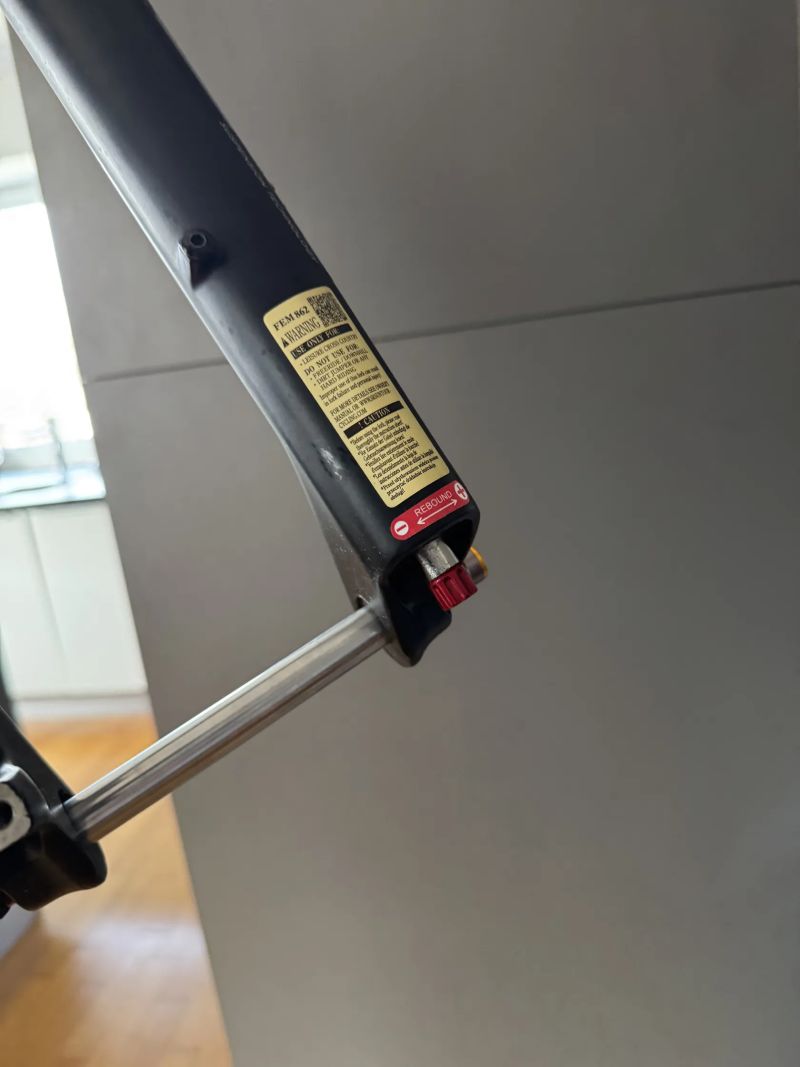 SR Suntour XCR34 Air, 130mm, Boost osa