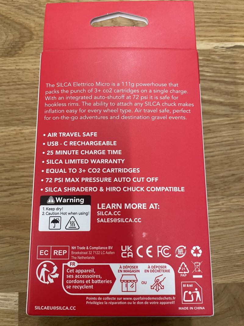 Elektrická minipumpa Silca Elettrico Micro