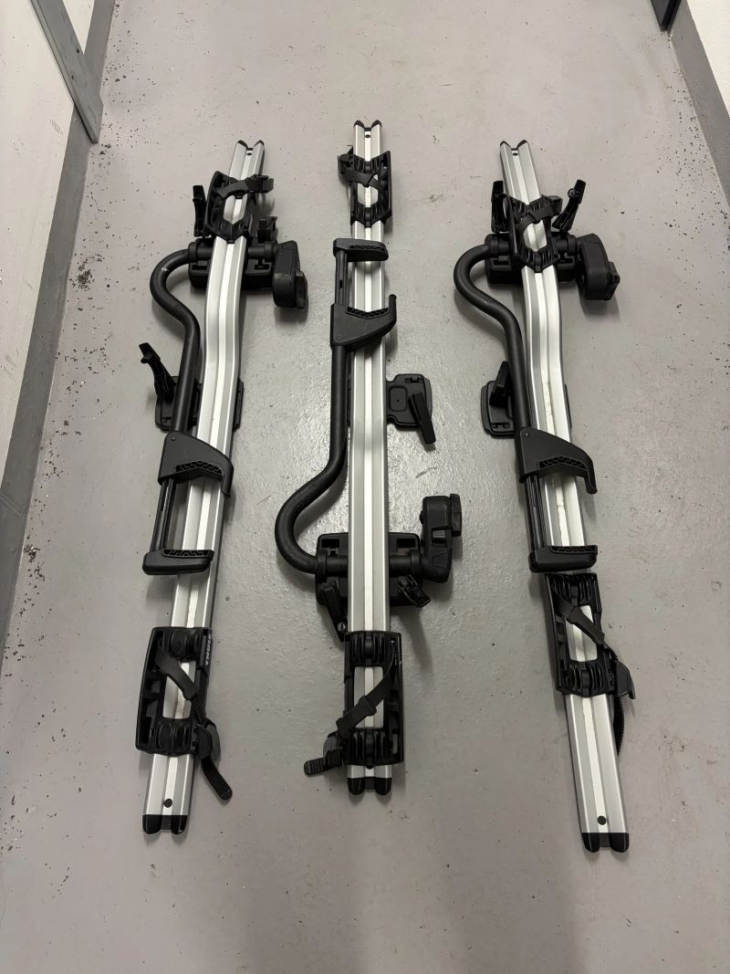 3x Thule ProRide 598 sjednoceny zamek