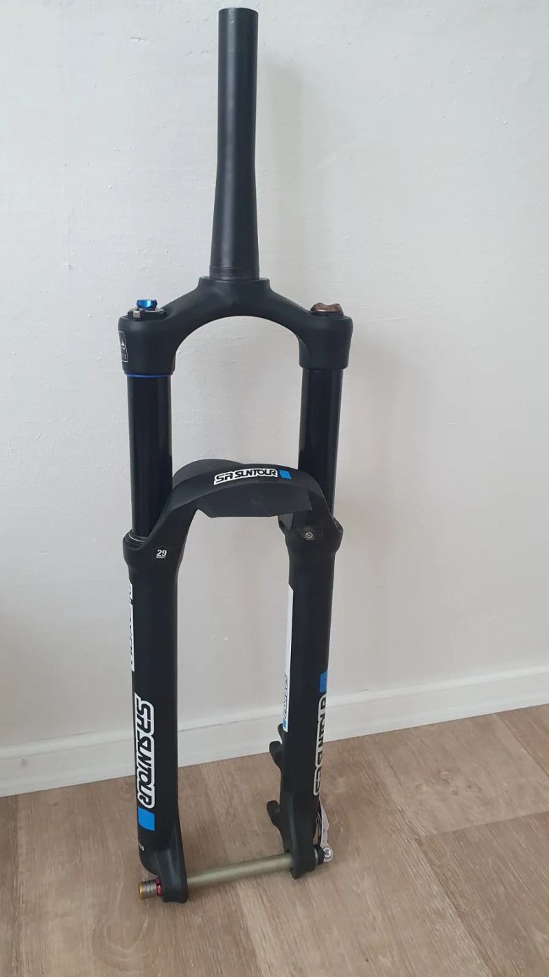 SR Suntour AXON 34 29 Boost RL 130mm Black