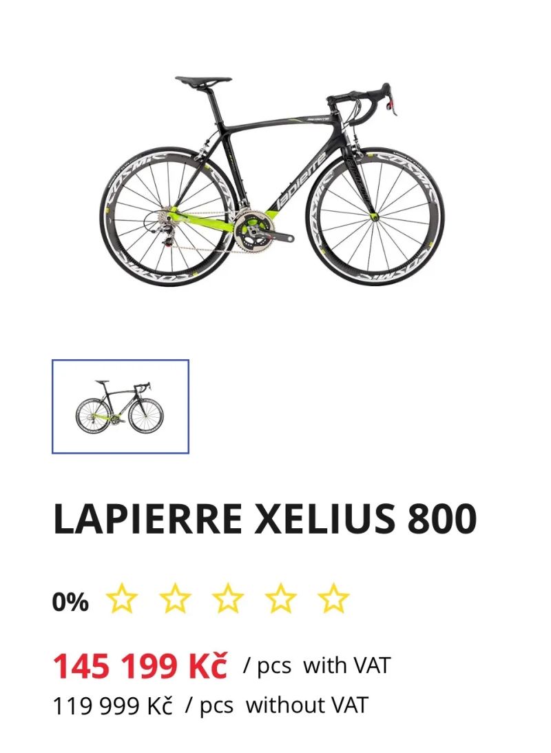 Lapierre Xelius Efi 800