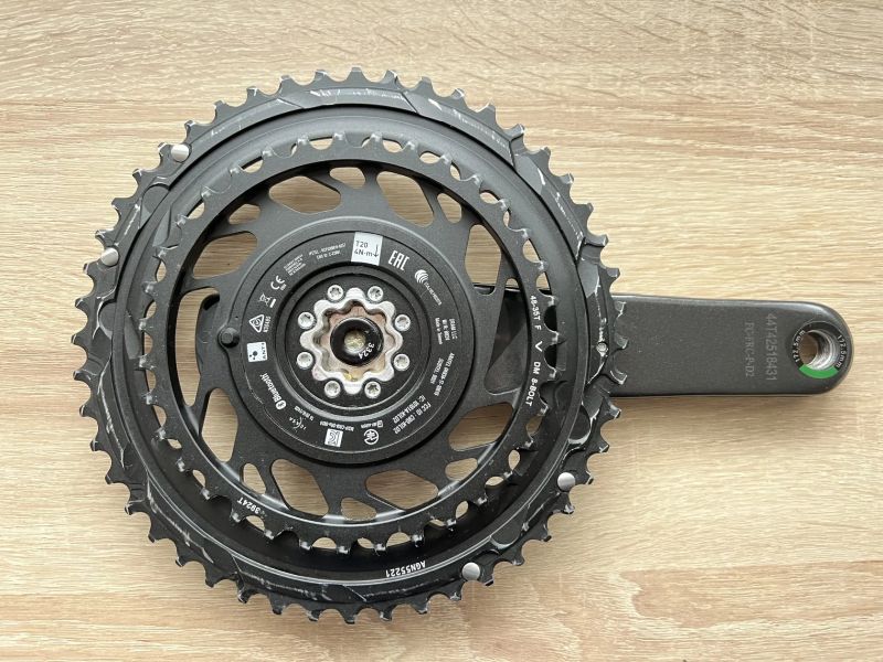 SRAM Force AXS Quarq D-Zero DUB kľuky s wattmetrom, 2x12, 48/35T