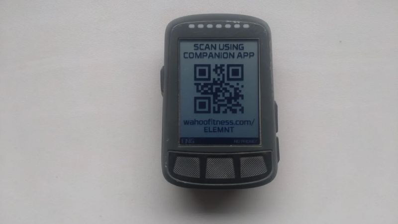Wahoo Elemnt Bolt cyklonavigace GPS