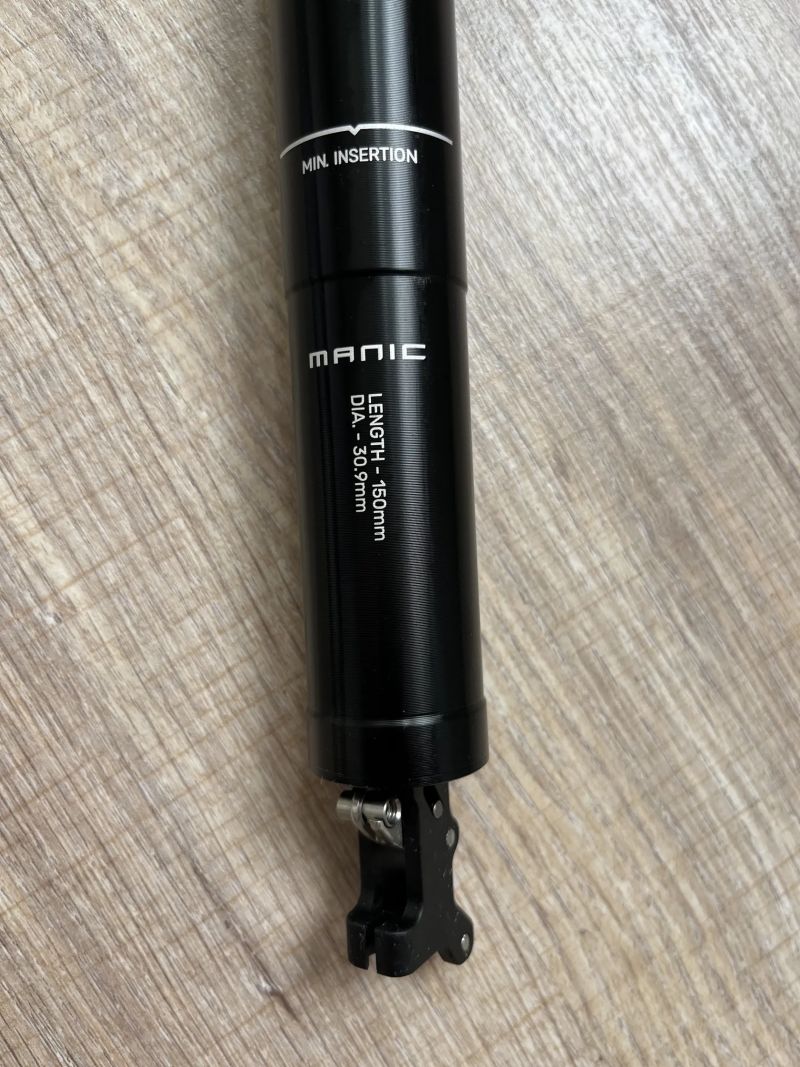 Teleskopická sedlovka X-Fusion Manic 30.9mm T150mm