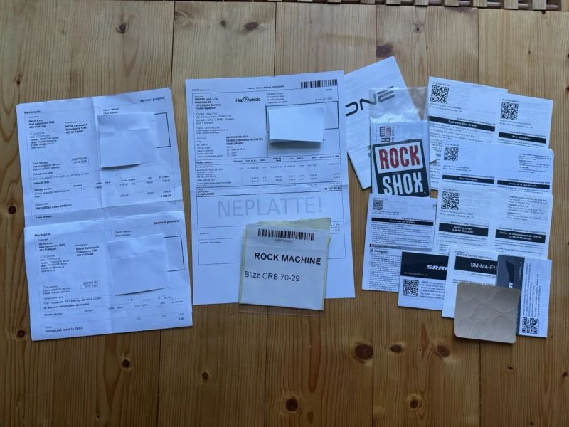 Rock Machine Blizz CRB 70-29 L karbon, SLX, Reba, TOP stav, po servisu