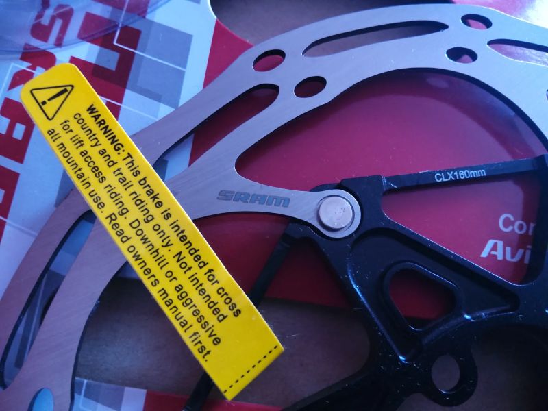 Sram CLX 160 mm šest šroubů