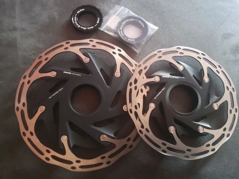 Sram CLX-R 160 a 140mm