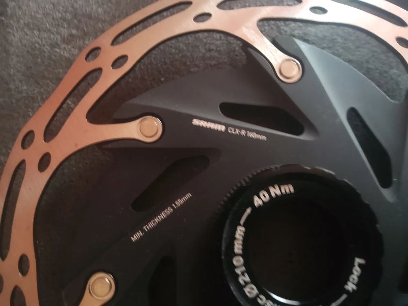 Sram CLX-R 160 a 140mm