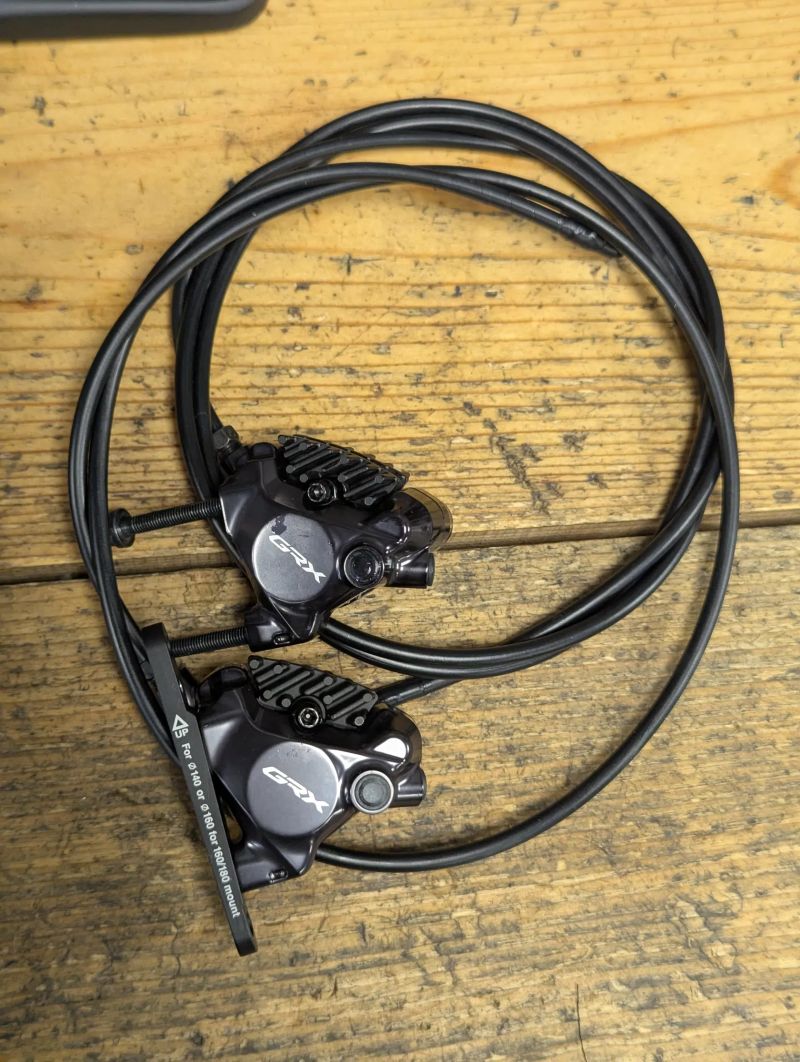 nová sada Shimano GRX Di2 RX825 2x12