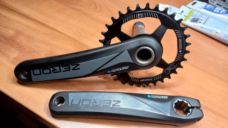 nové kliky Suntour Zeron 32Z 175mm