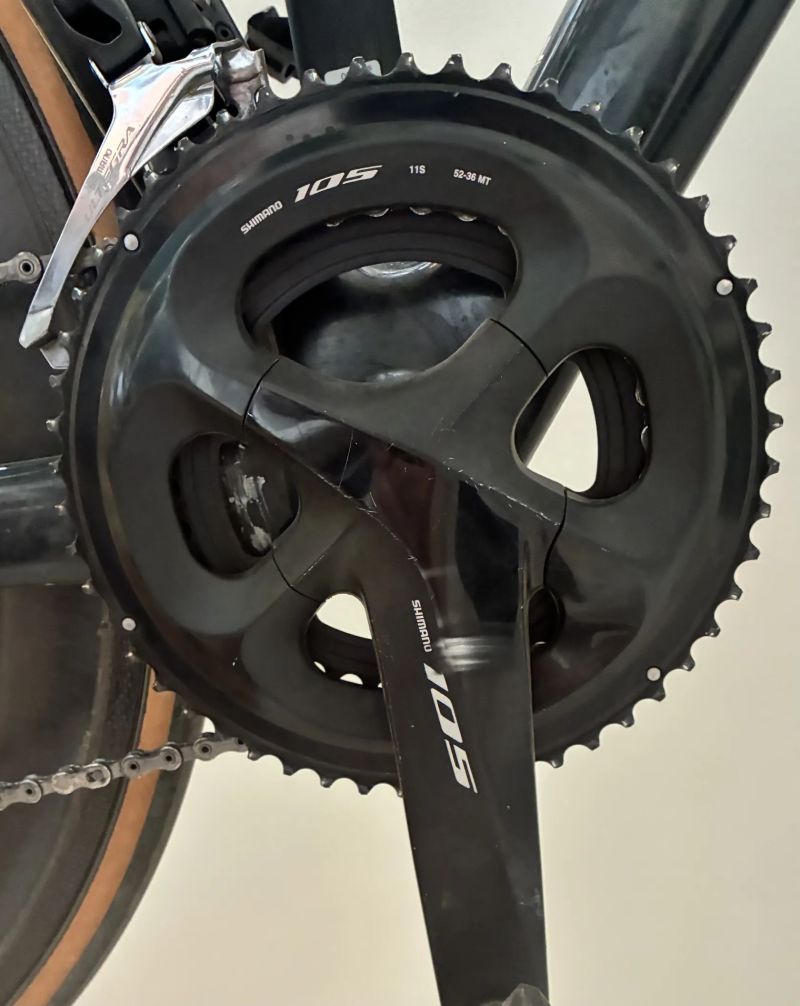 Kliky Shimano 105 s Wattmetrem InPeak