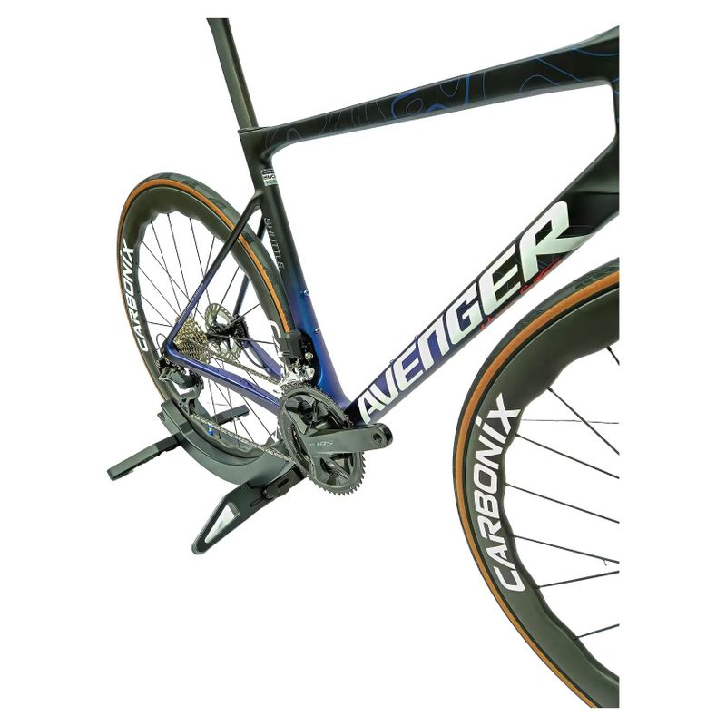 Nové silniční aero kolo Avenger Shuttle | Shimano 105 DI2 | karbonové špice | vel. M | 7,3 kg