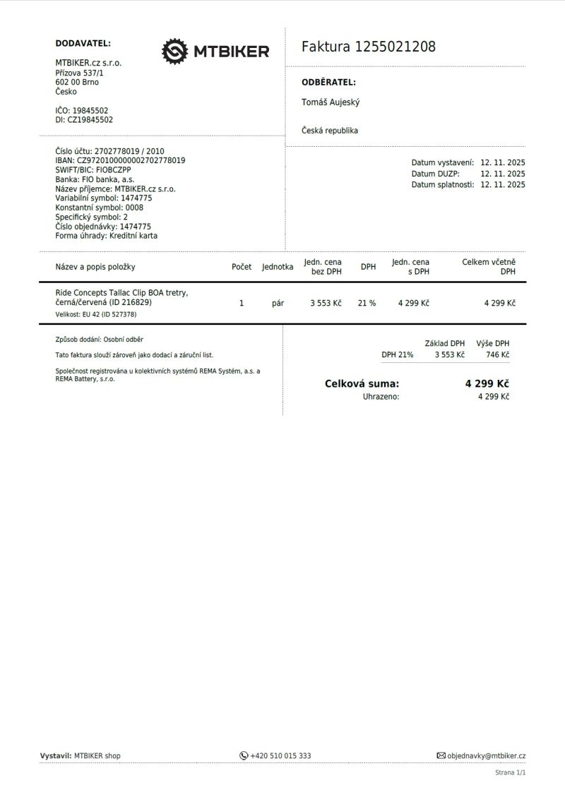 Tretry - Ride Concepts - Tallac Clip BOA