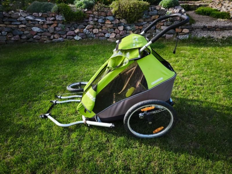 Croozer Kid for 1 – dětský vozík za kolo, odpružený (DOGY), velmi dobrý stav