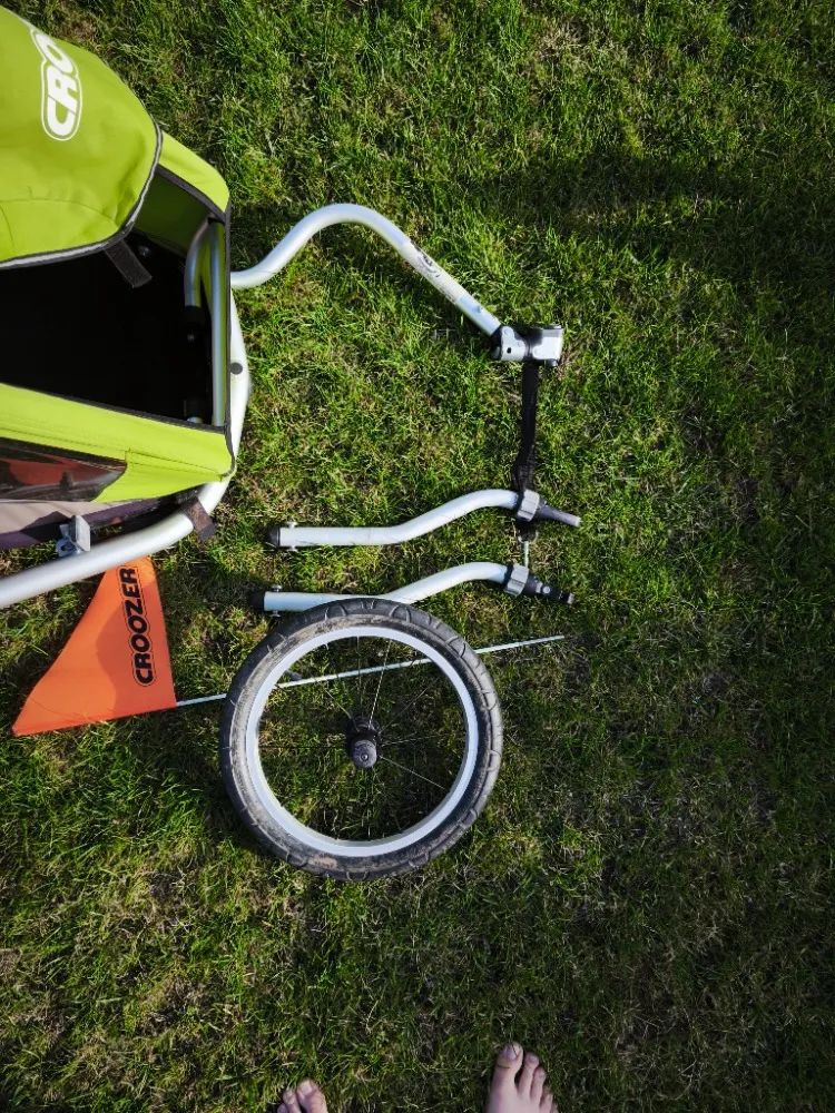 Croozer Kid for 1 – dětský vozík za kolo, odpružený (DOGY), velmi dobrý stav