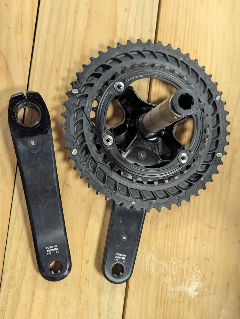 Shimano 105 kliky 170 mm 50/34 zubů (nové) FC-R7100