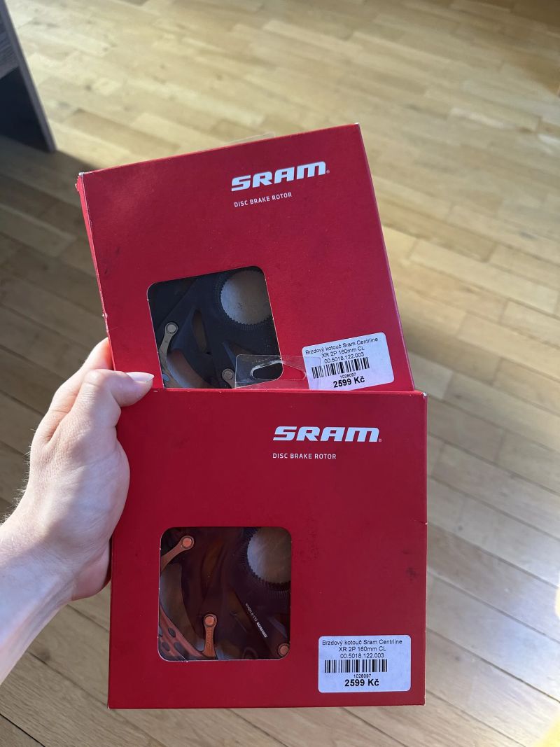 Brzdové kotouče Sram Centerline XR 160mm Centerlock