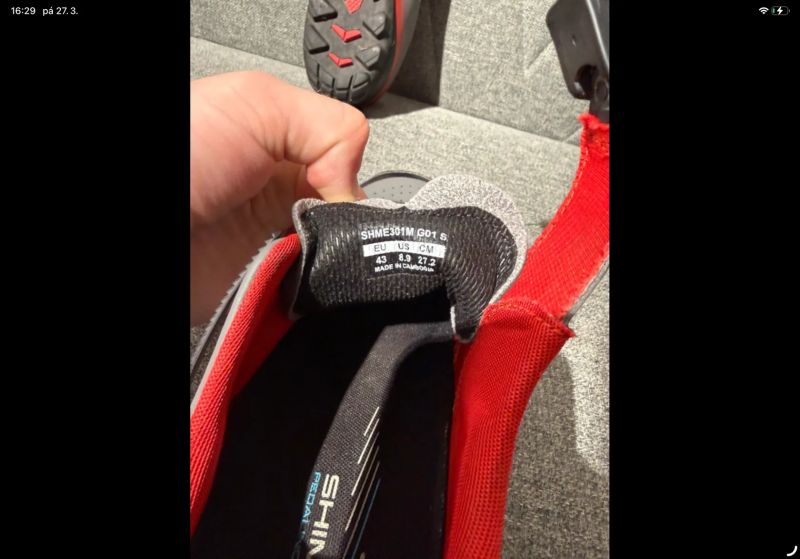 Tretry na kolo Shimano