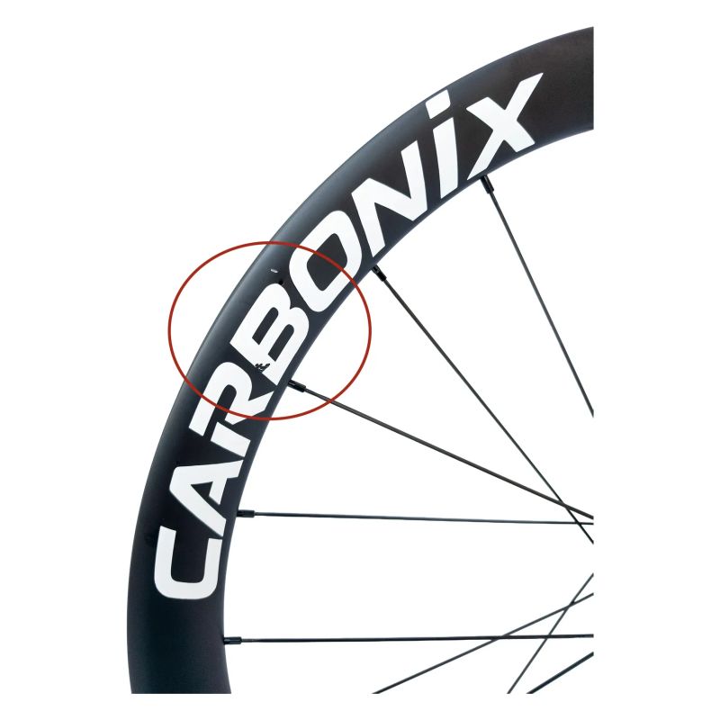 Karbonová silniční aero kola – Carbonix GLIDE 45 | 23 mm vnitřní šířka | dráty Sapim | 1395 g