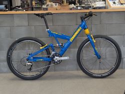 Cannondale Super V 2000, velikost M, Volvo, rok 1999, CODA, po repasi, původní osazení