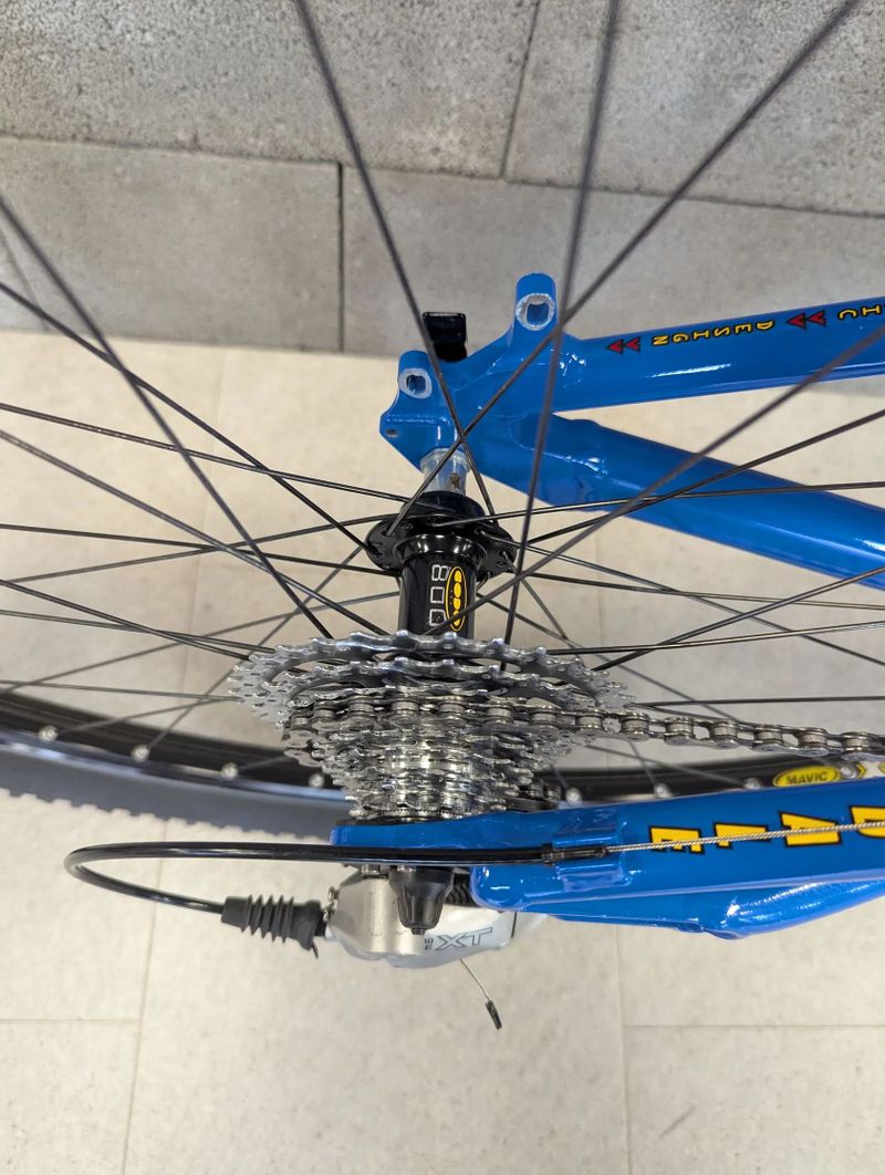 Cannondale Super V 2000, velikost M, Volvo, rok 1999, CODA, po repasi, původní osazení