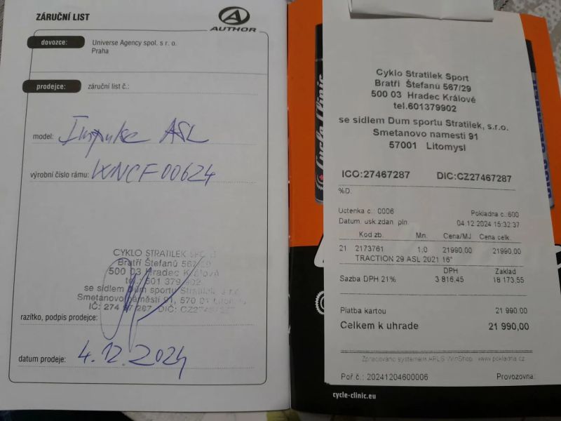 Author Traction 29 ASL