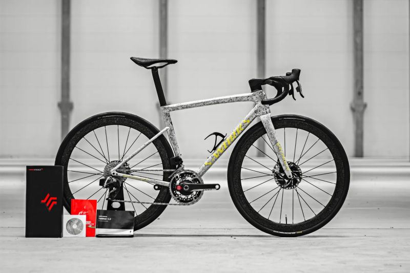 Specialized S-Works Tarmac SL8, Sram Red AXS2x12, Powermeter, Mavic Limited Edition