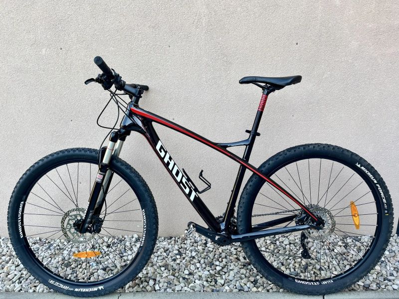 Karbonové horské kolo GHOST 29" - lehké (12 kg)
