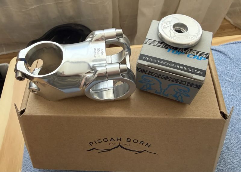 Představec Cane Creek + víčko Chromag