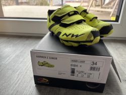 Dětské MTB boty Northwave vel.34 délka stélky 22cm