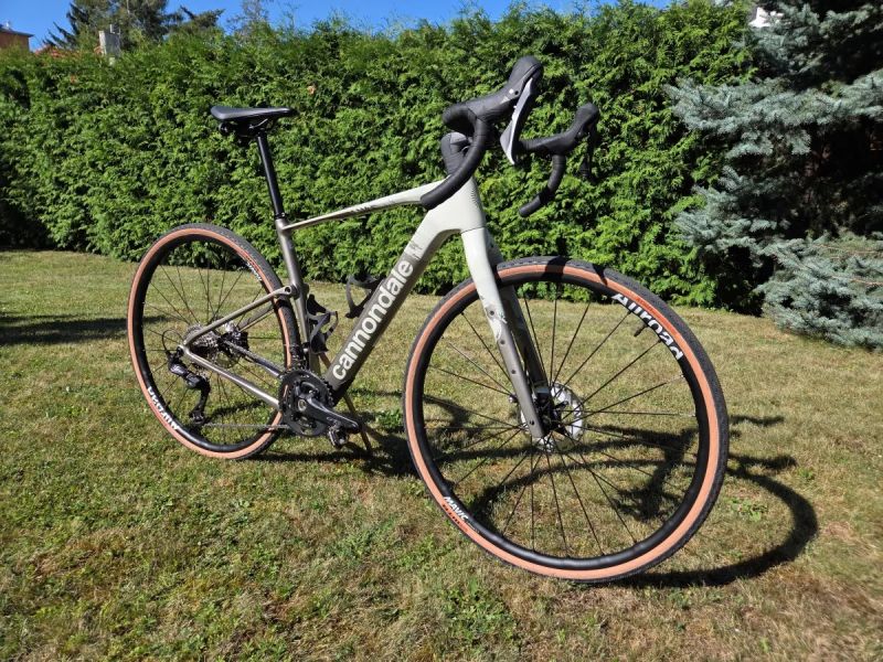 Cannondale TOPSTONE CARBON 3 GRX - 2x vel.54, barva: Chalk, najeto 500km