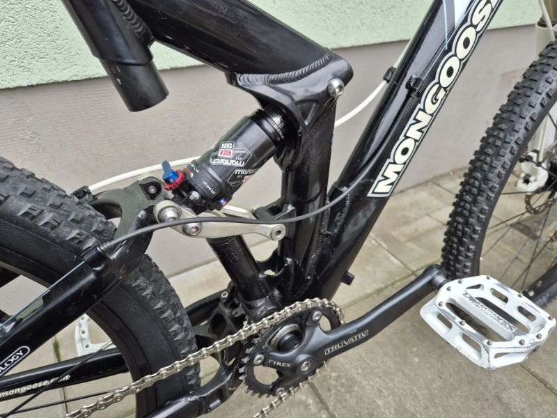 Celoodpružené kolo Mongoose, vel.M, převody 1x10