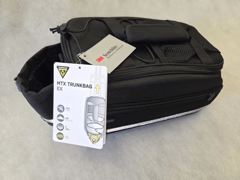 Brašna na nosič MTX TRUNKBAG EX včetně pláštěnky !!