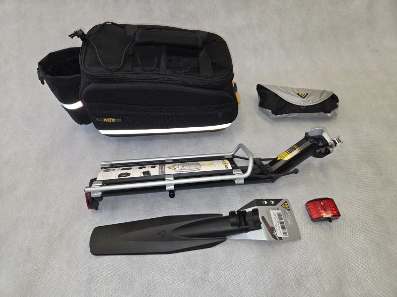 Brašna na nosič MTX TRUNKBAG EX včetně pláštěnky !!