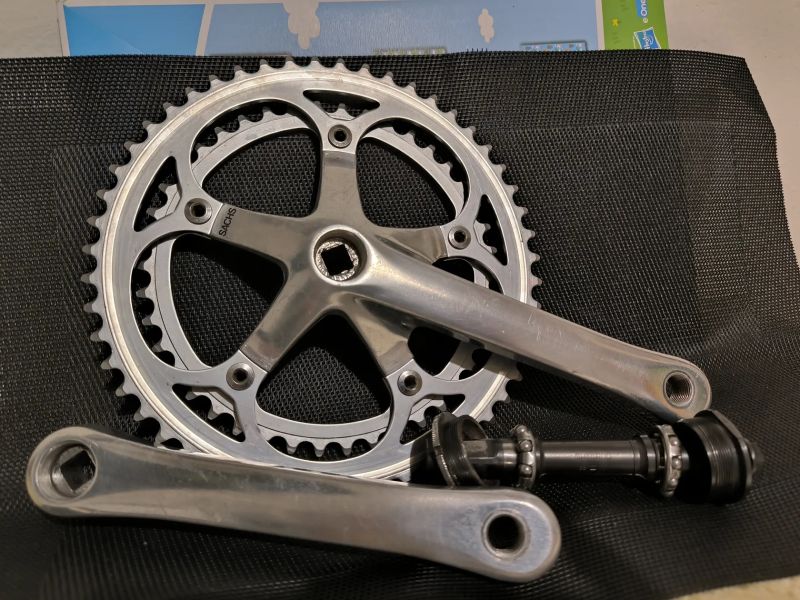 Sachs A5 kliky silniční s osou