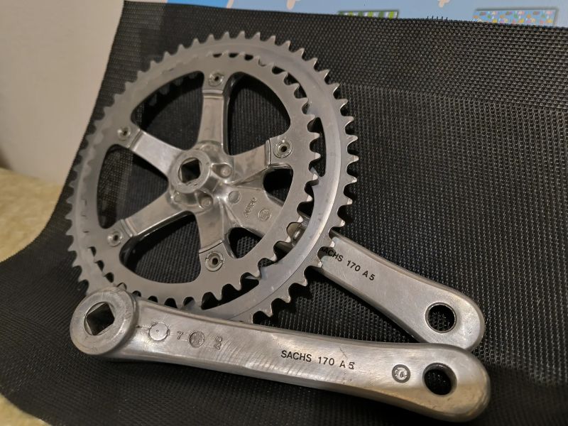 Sachs A5 kliky silniční s osou