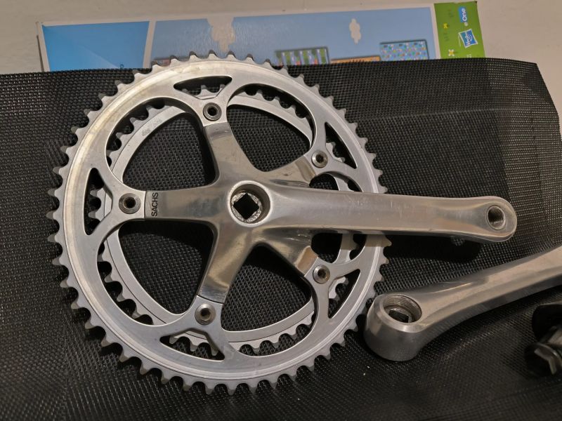 Sachs A5 kliky silniční s osou