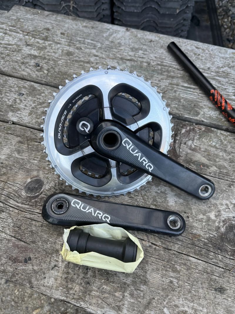 Sram quarq gxp, převodníky dura-ace