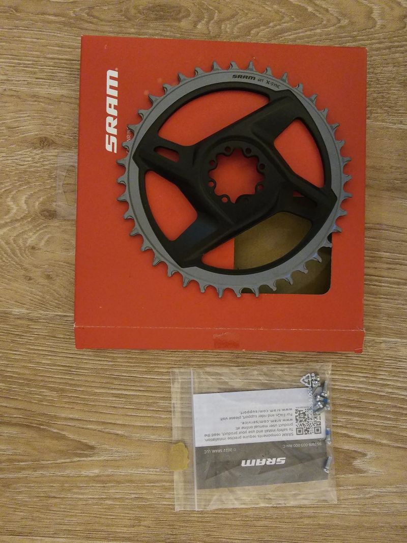 Nový převodník Sram Red XPLR X-Sync převodník Grey 40 zubů