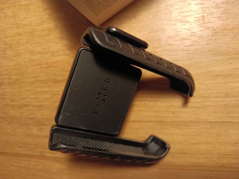 FIXED Bikee Plus černý - držák telefonu na řidítka kolo