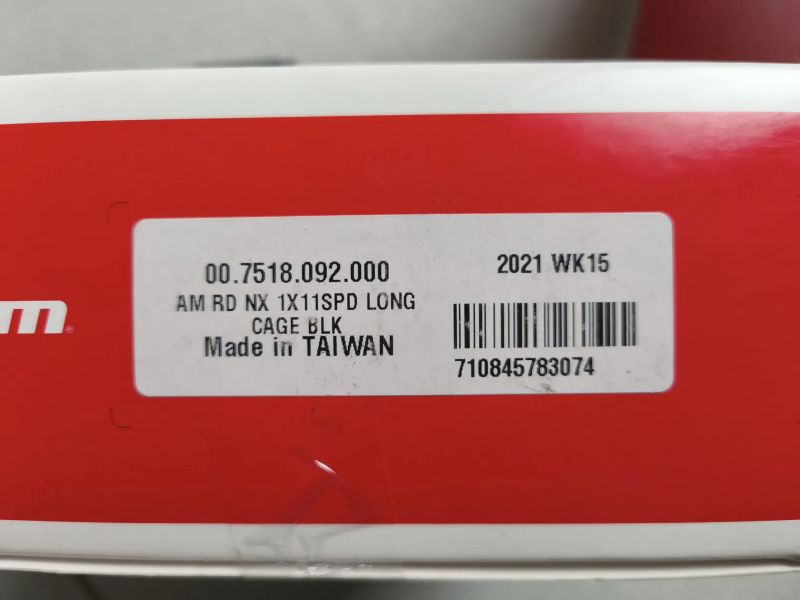 Nová sada Sram NX 11s (přehazovačka + otočné řazení) 