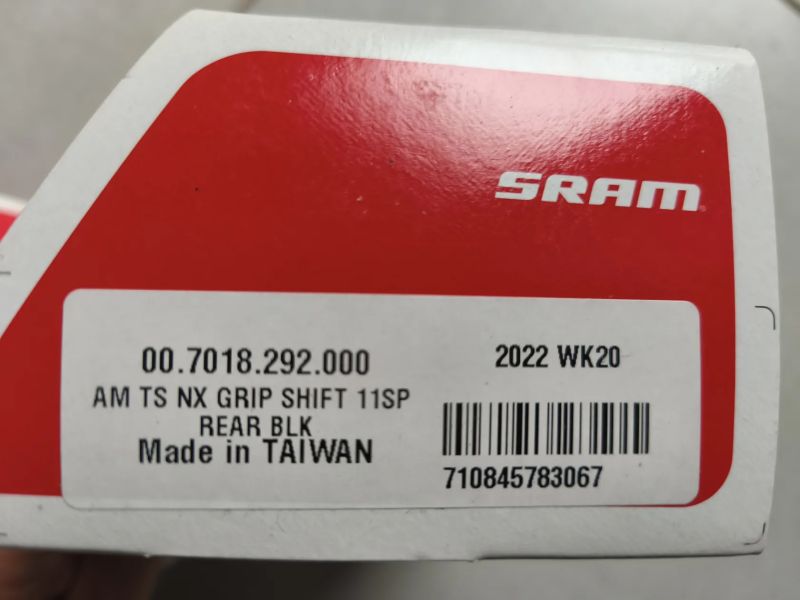 Nová sada Sram NX 11s (přehazovačka + otočné řazení) 