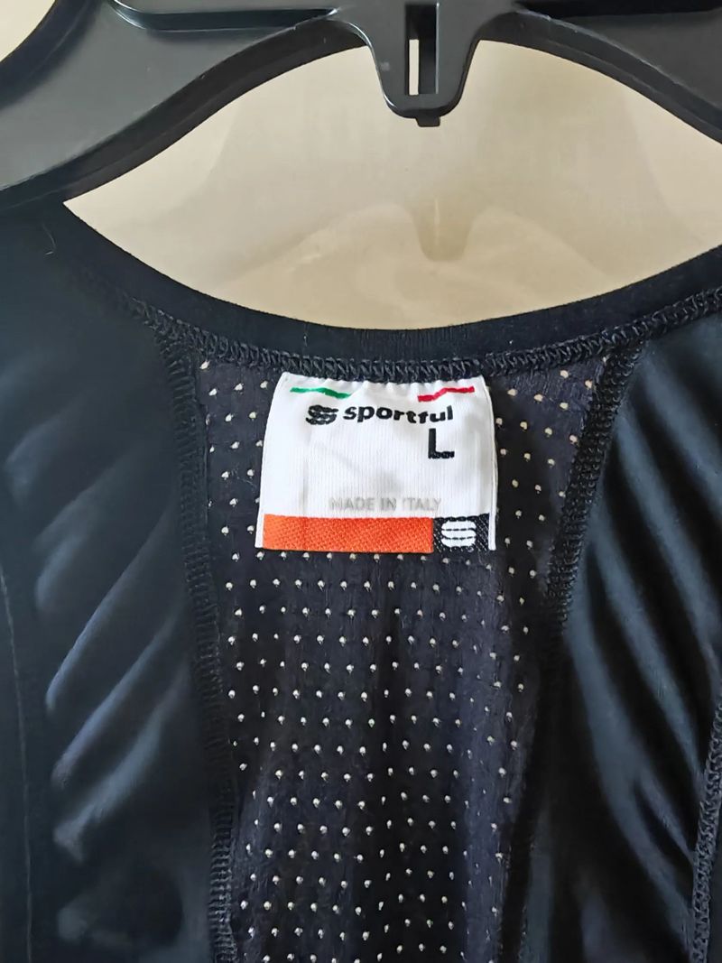 Sportfull Fiandre Polartec cyklo dlouhé + windproof návleky + větrovka Santini Redux s kožíškem