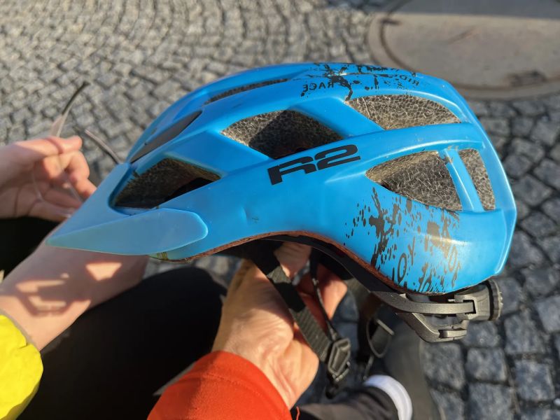 dětská cyklistická přilba R2-S 52-56