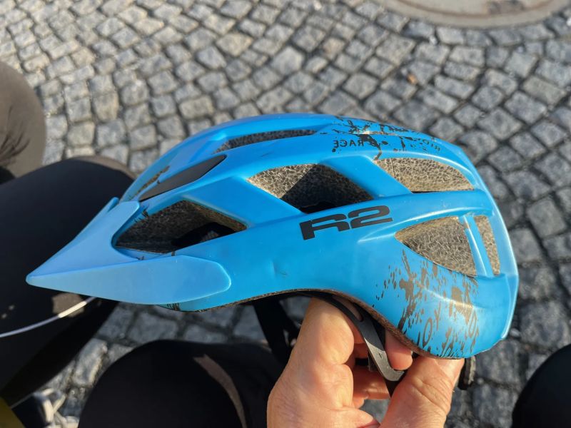 dětská cyklistická přilba R2-S 52-56