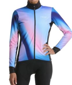 Dámská termo bunda EKOI Perf SHADOW Modrá vel.L