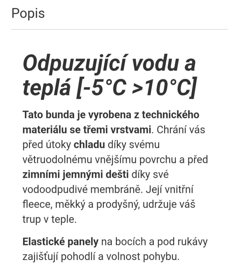 Dámská termo bunda EKOI Perf SHADOW Modrá vel.L